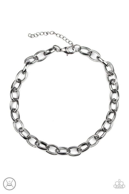 Urban Uplink - Black - Paparazzi Necklace