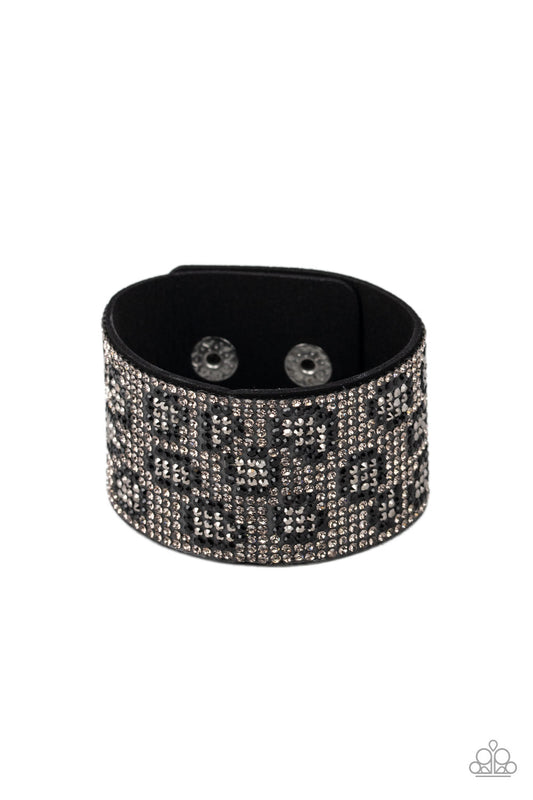 Cheetah Couture - Silver Snap Bracelet