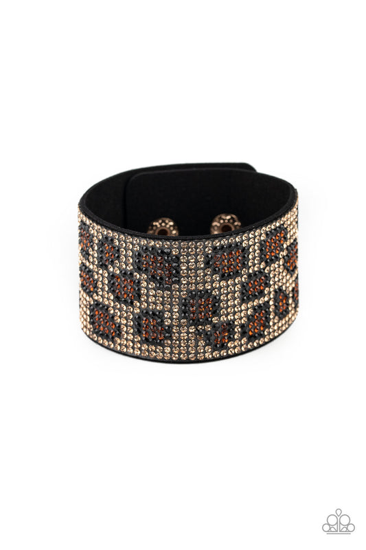 Cheetah Couture - Brown - Paparazzi Bracelet