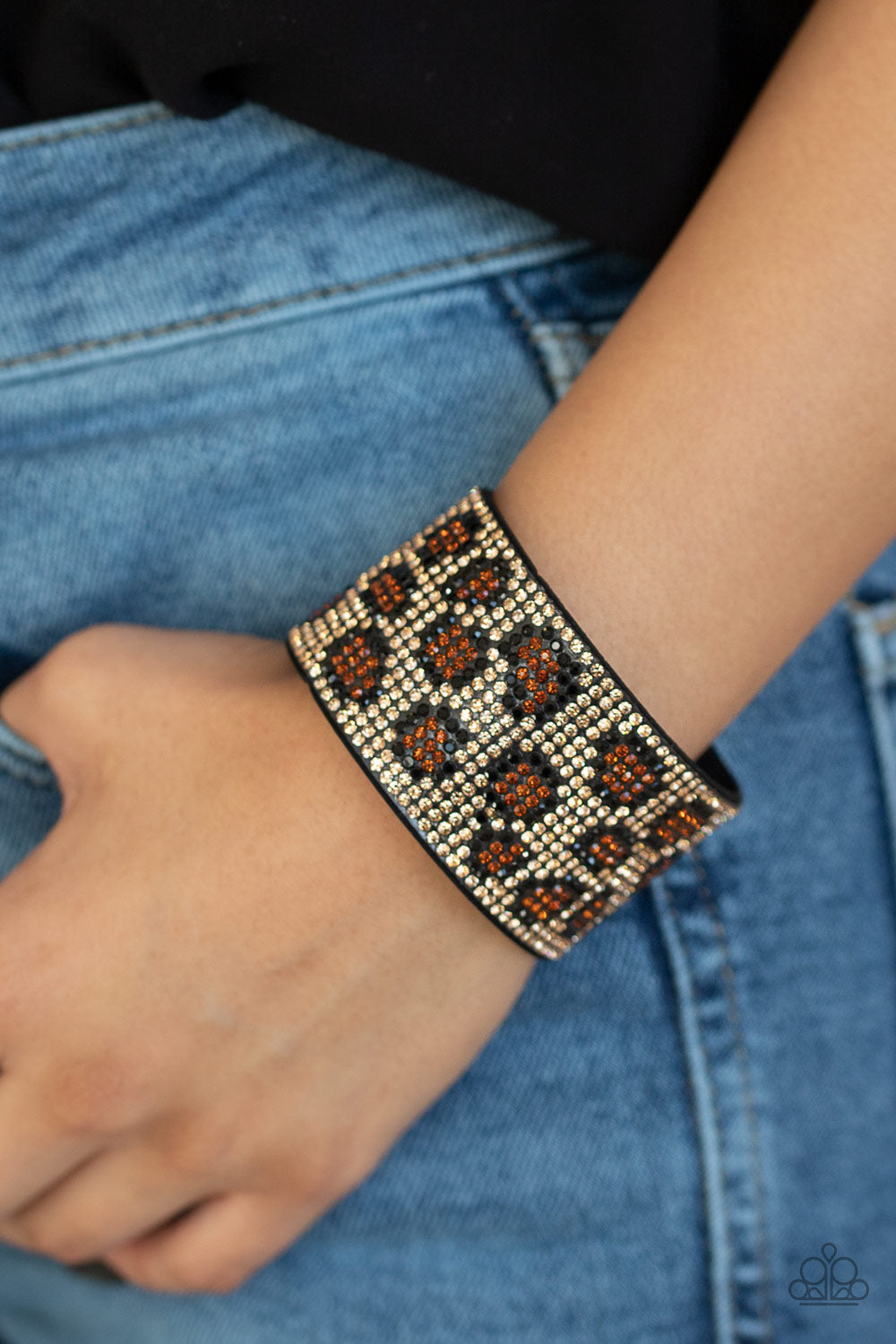 Cheetah Couture - Brown - Paparazzi Bracelet