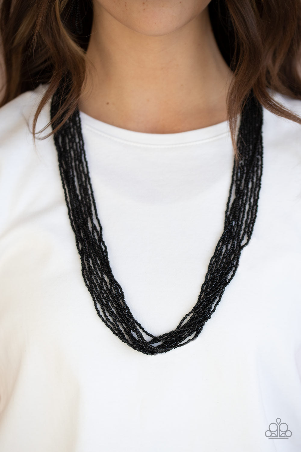 Congo Colada - Black - Paparazzi Necklace