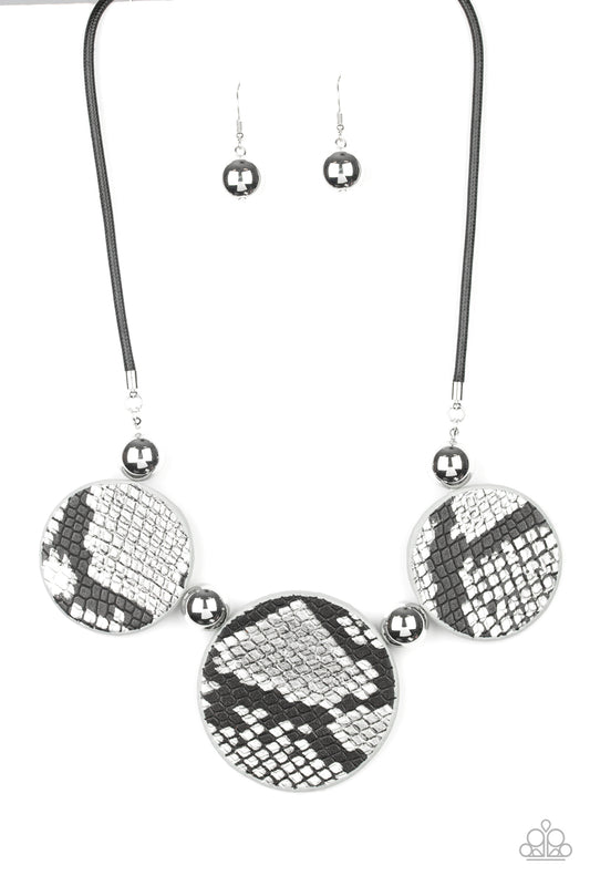 Viper Pit - Black - Paparazzi Necklace