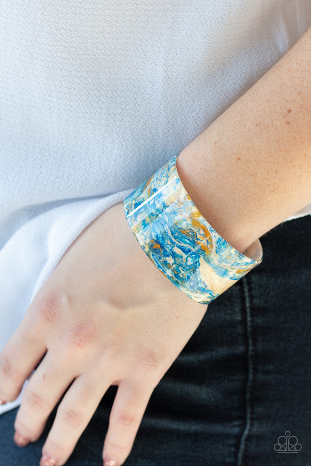 Marbled Mystique - Multi - Paparazzi Bracelet