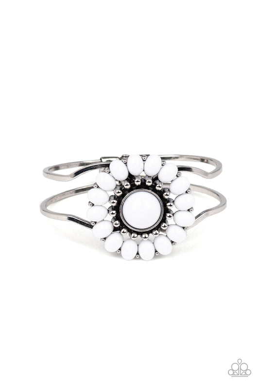 Posy Pop - White Hinge Bracelet