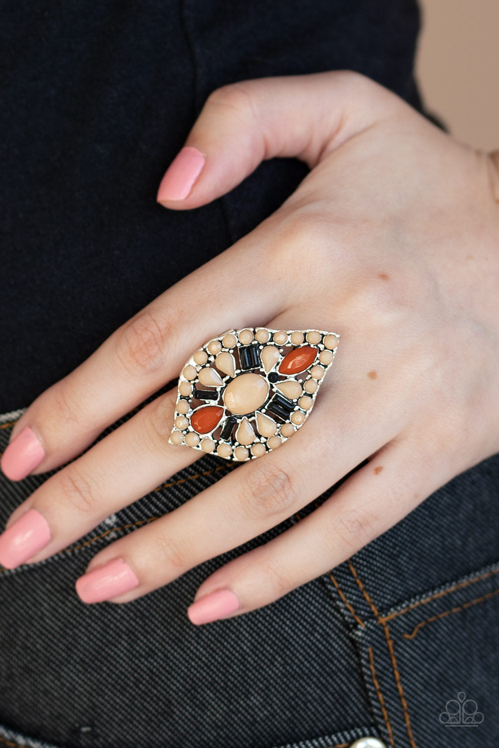 Jungle Jewelry - Brown - Paparazzi Ring