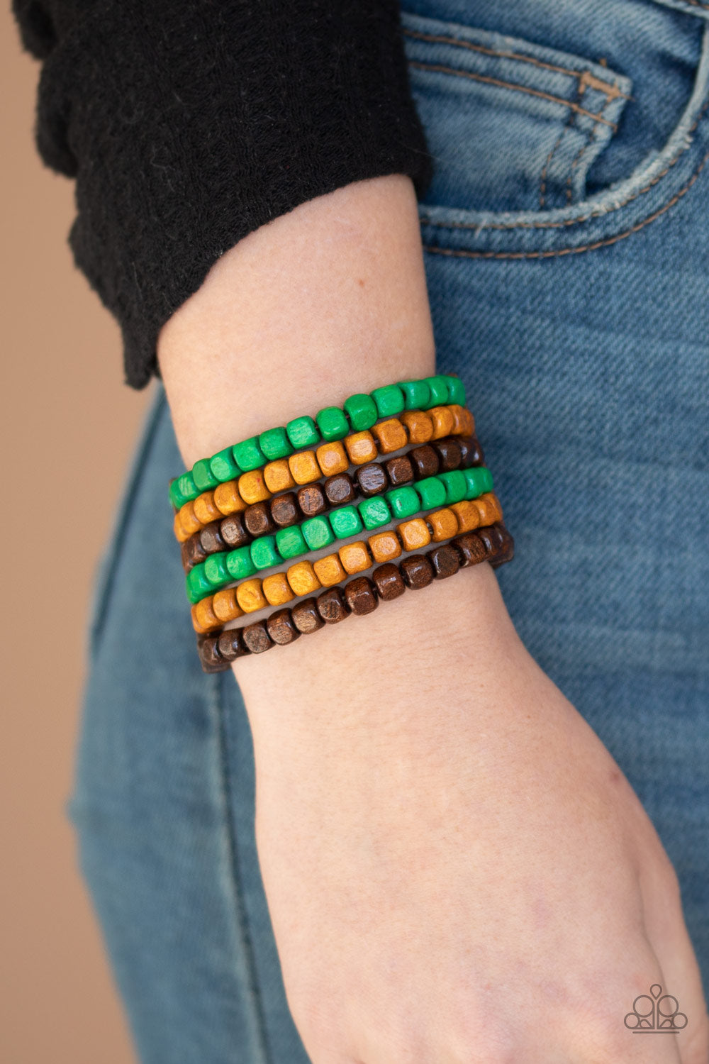 Tropical Tundra - Green - Paparazzi Bracelet