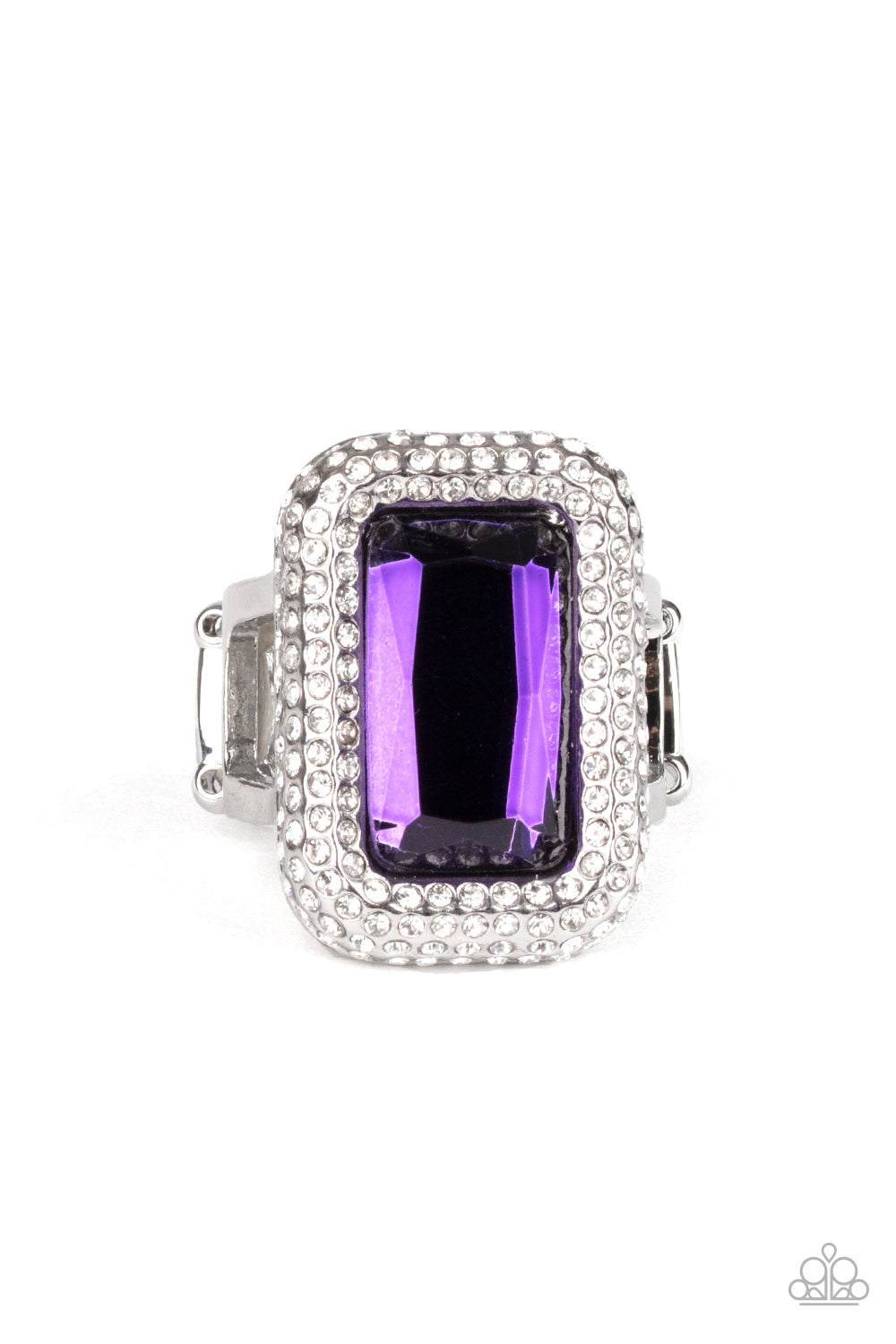 A Grand Statement -Maker - Purple - Paparazzi Ring