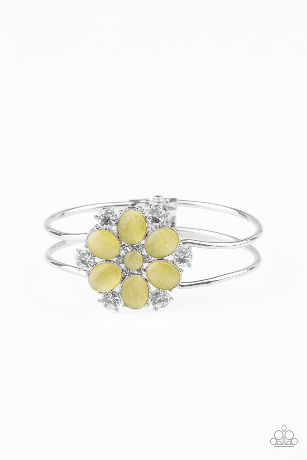 Garden Extravagance - Yellow Hinge Bracelet