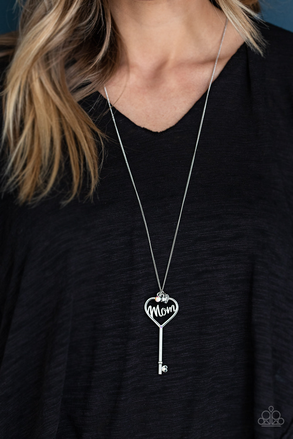 The Key to Moms Heart - Multi - Paparazzi Necklace