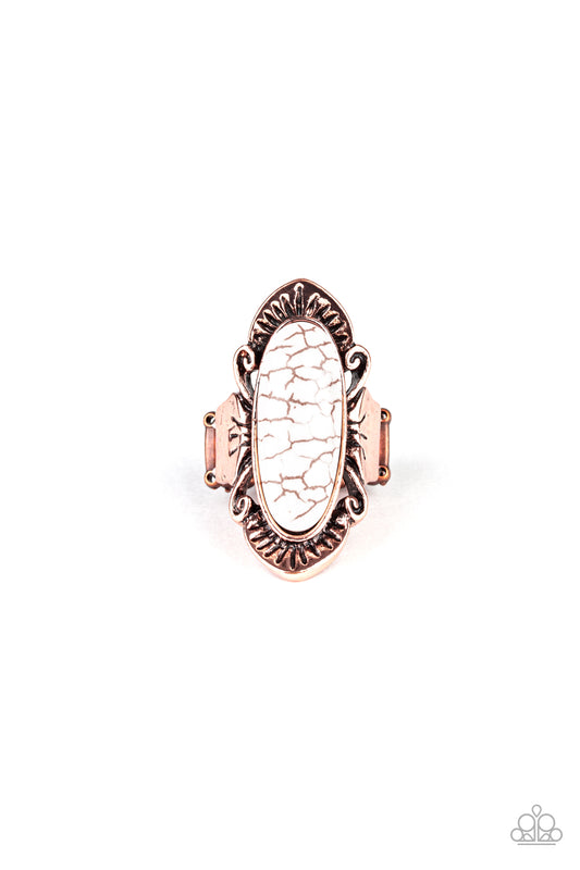 Mineral-Monger - Copper -Paparazzi Ring