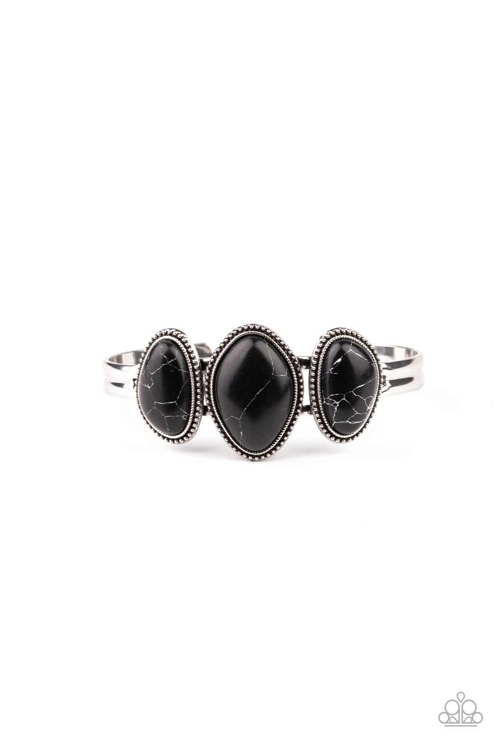 Stone Shrine - Black - Paparazzi Bracelet