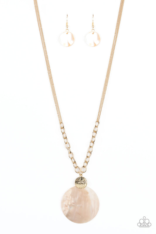 A Top-Sheller - Gold - Paparazzi Necklace