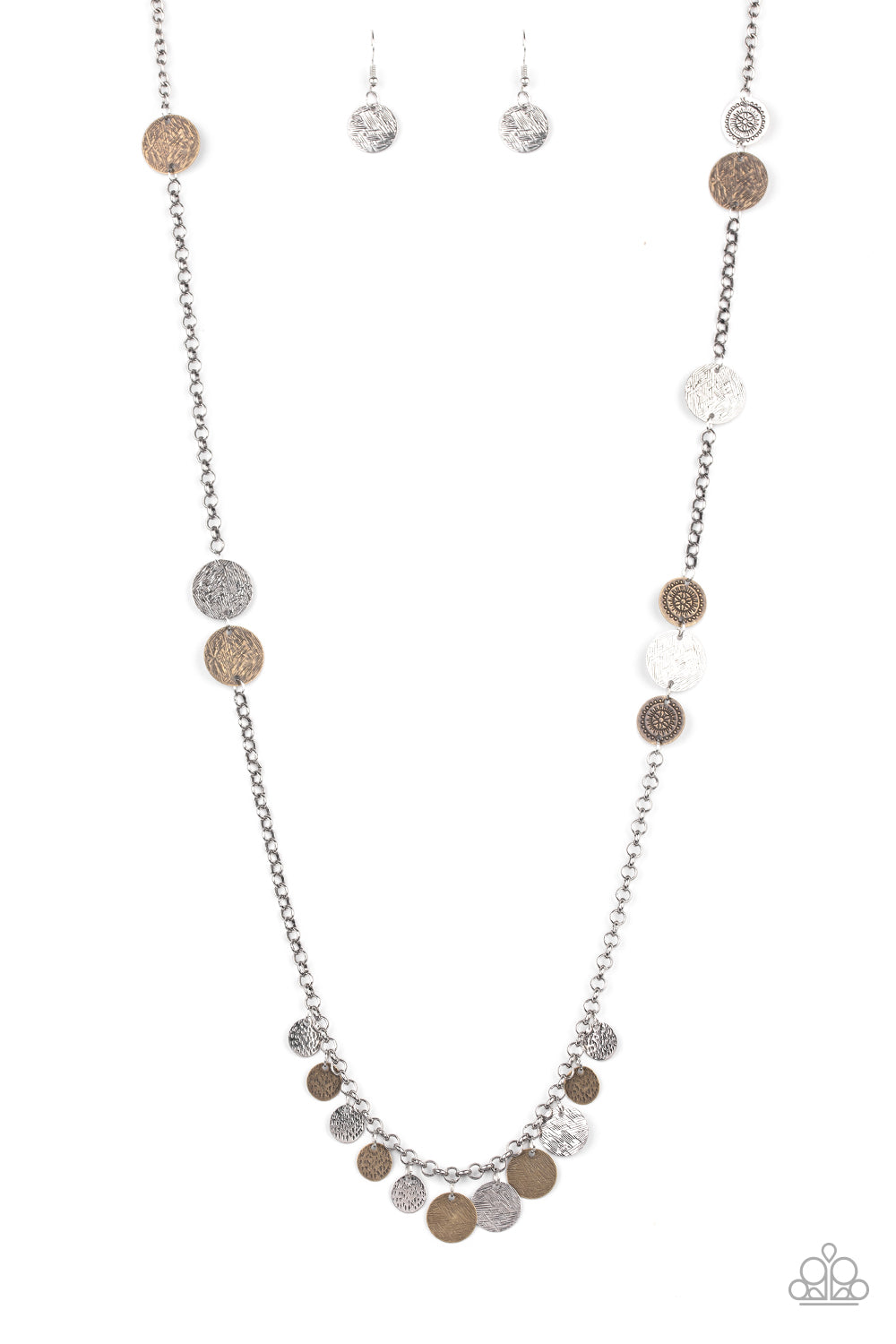 Trailblazing Trinket - Multi - Paparazzi Necklace