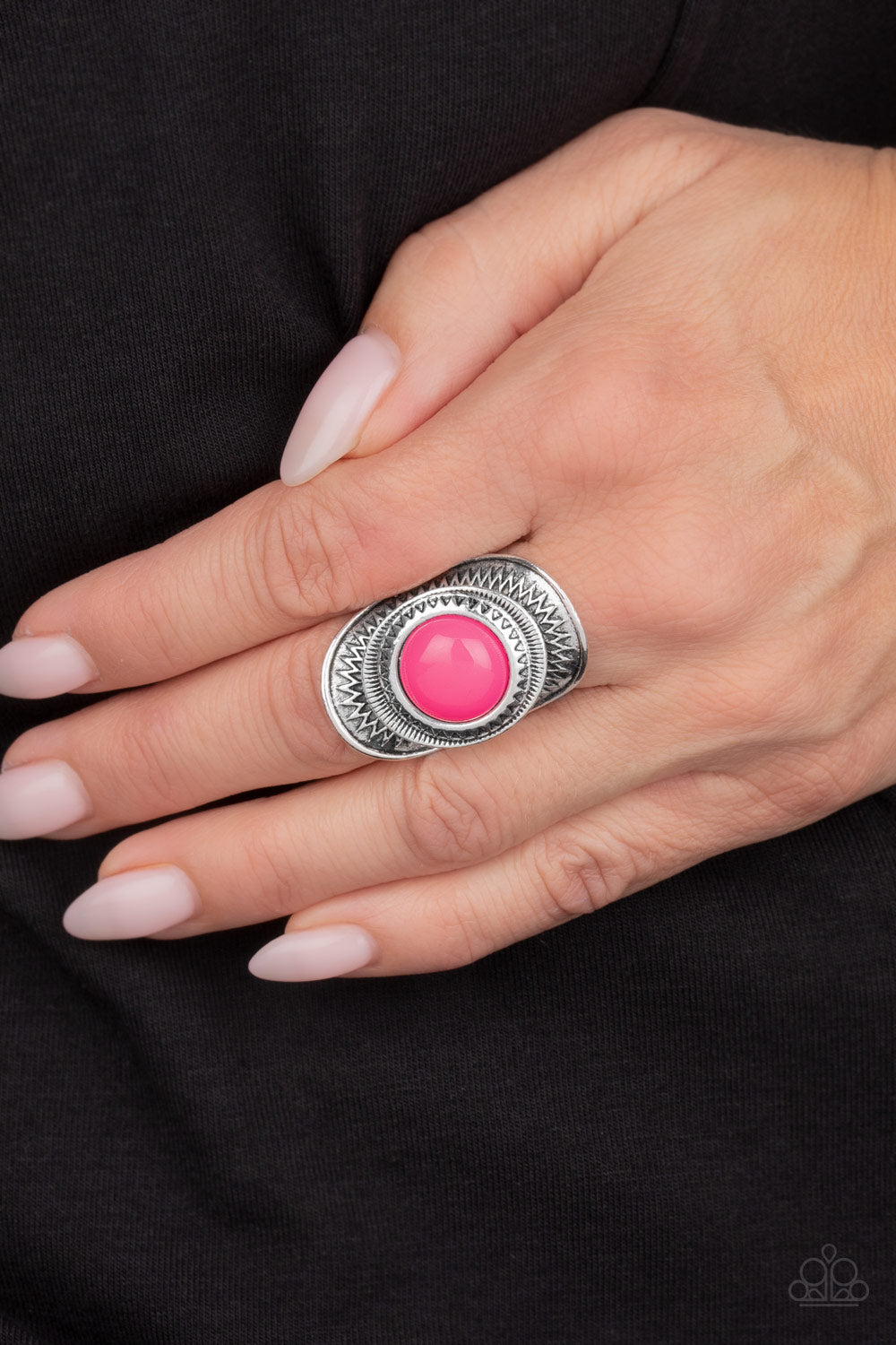 Sunny Sensations - Pink - Paparazzi Ring