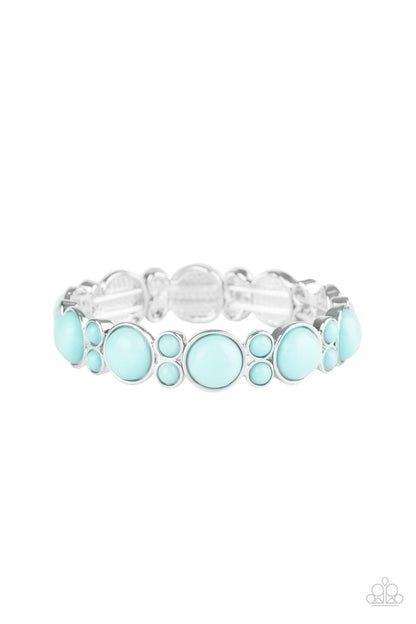 Bubbly Belle - Blue - Paparazzi Bracelet