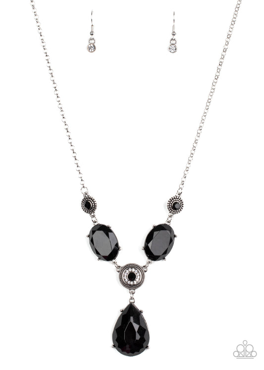 Heirloom Hideaway - Black - Paparazzi Necklace