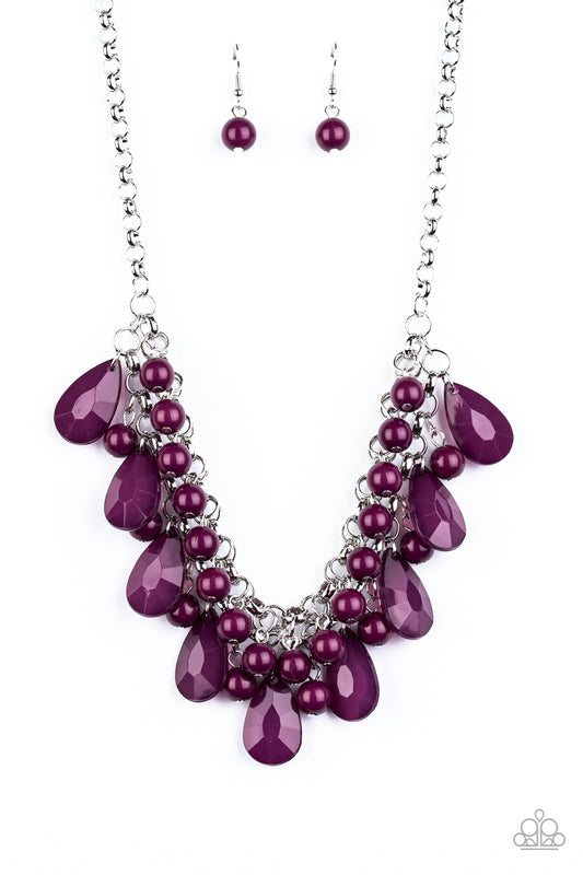 Endless Effervescence - Purple -Paparazzi Necklace