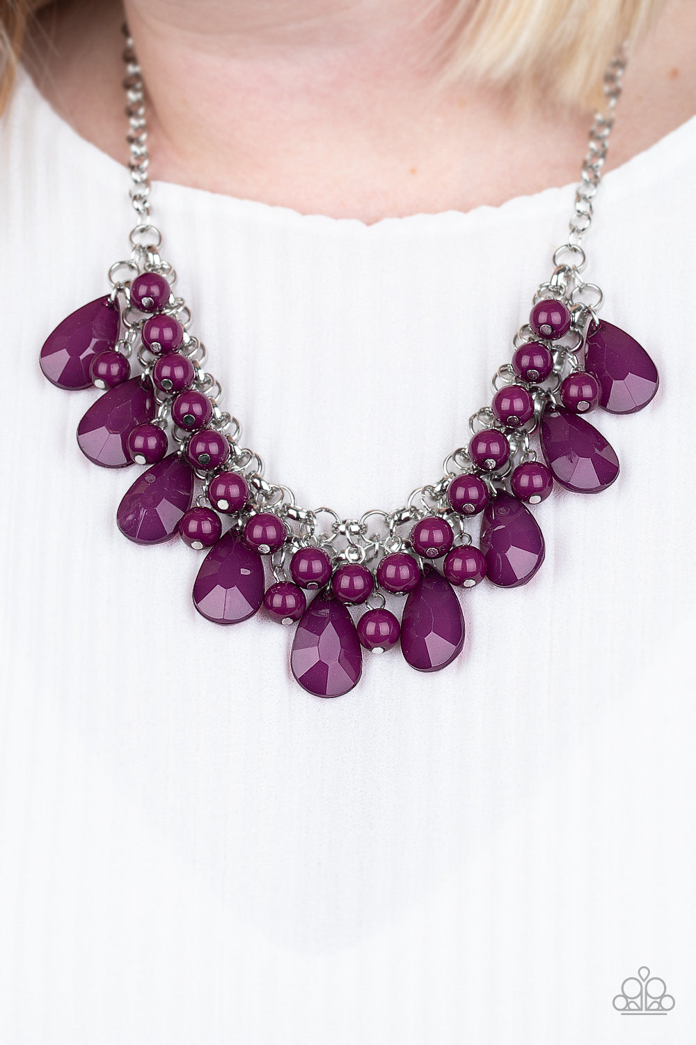 Endless Effervescence - Purple -Paparazzi Necklace