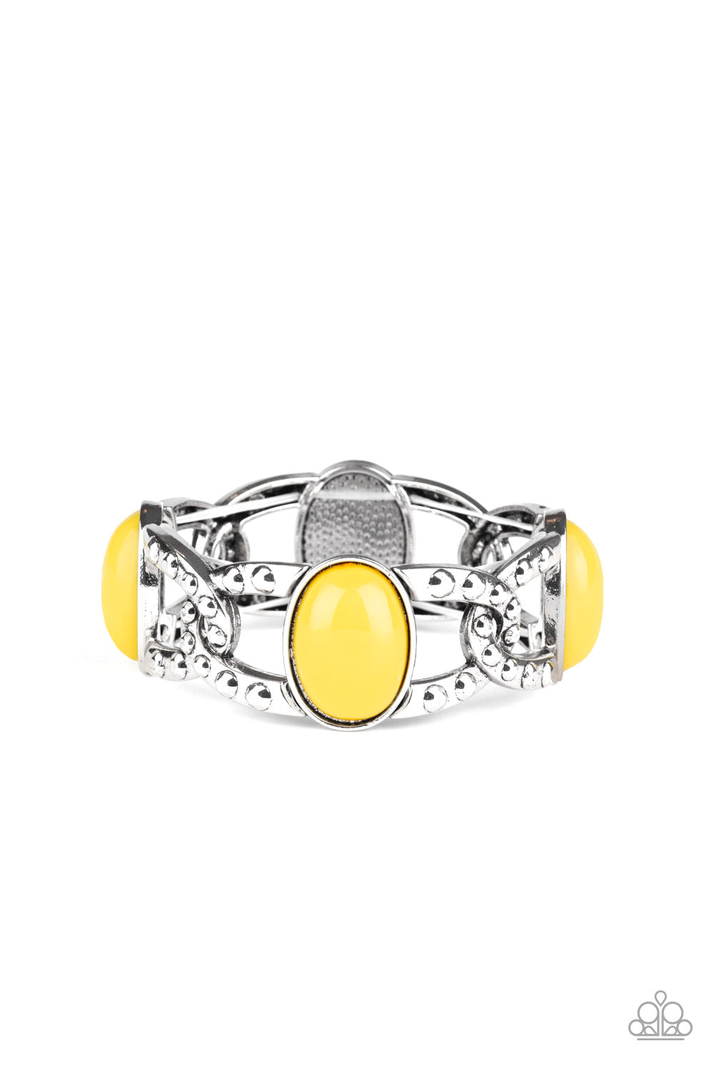 Dreamy Gleam - Yellow Stretch Bracelet