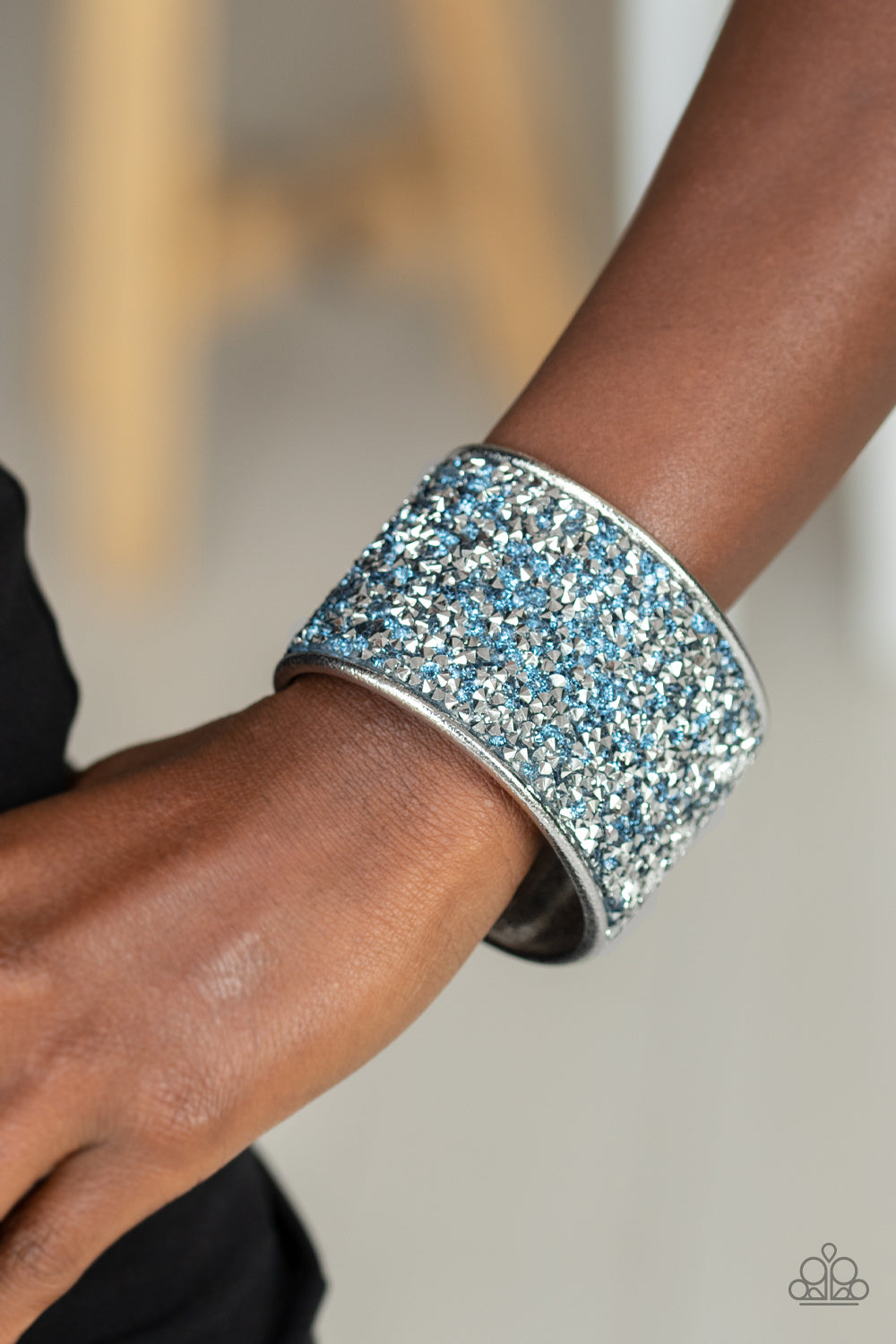 Stellar Radiance - Blue - Paparazzi Bracelet