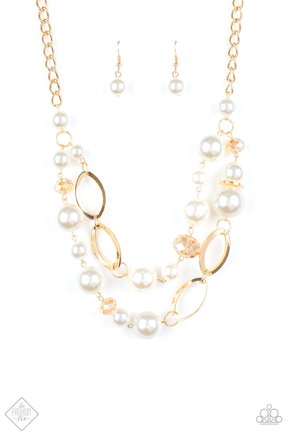 High Roller Status - Gold - Paparazzi Necklace