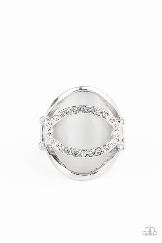 Endless Enchantment - White - Paparazzi Ring