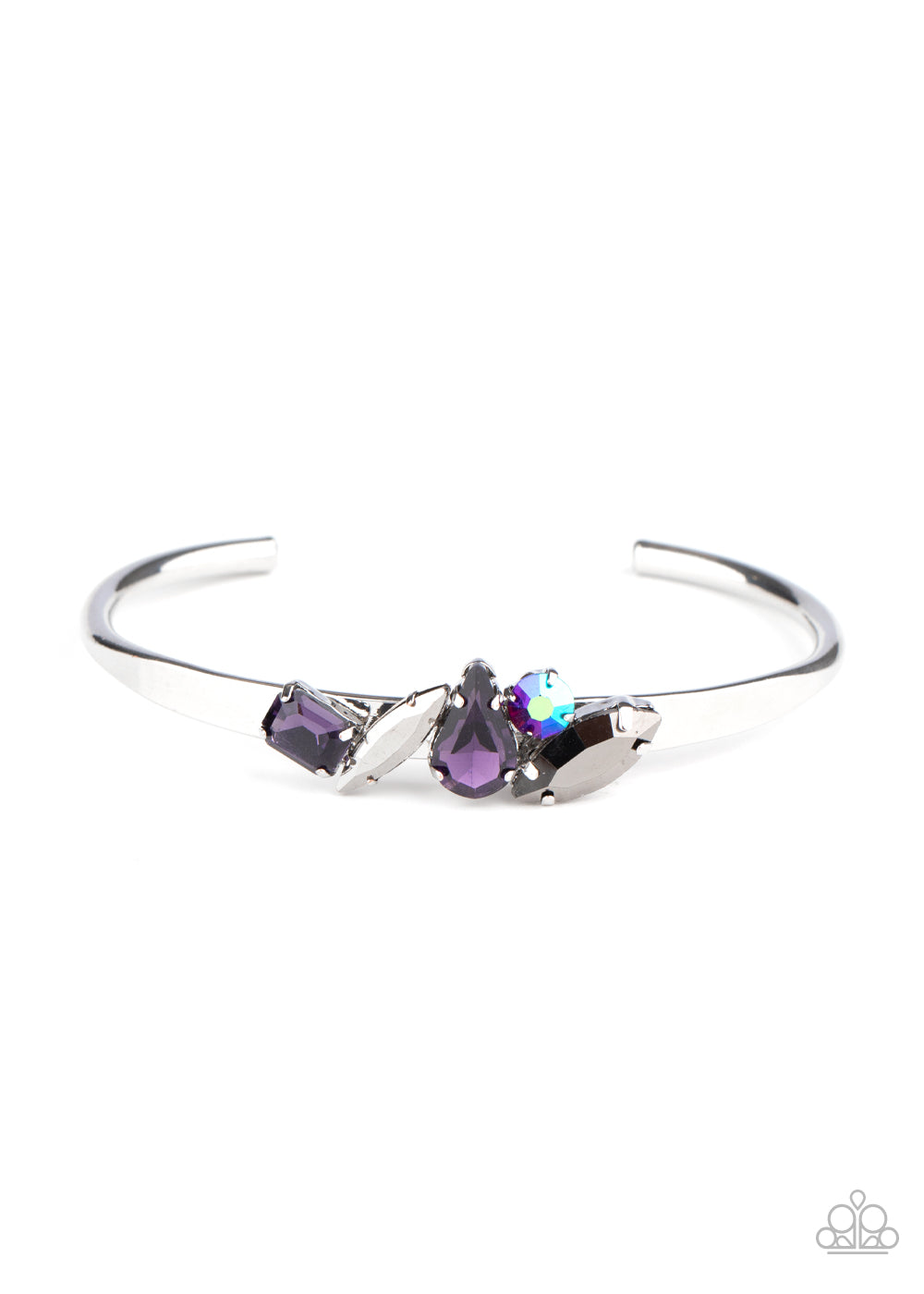 Gemstone Grotto - Purple - Paparazzi Bracelet