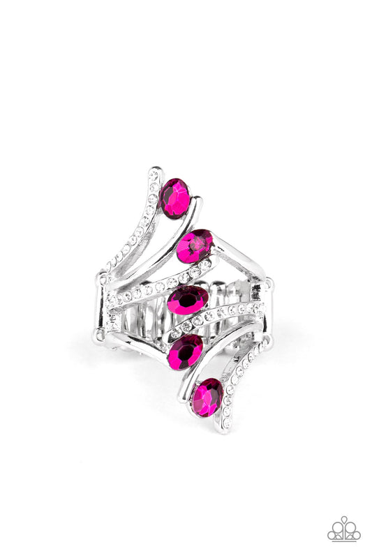 Majestic Marvel - Pink - Paparazzi Ring