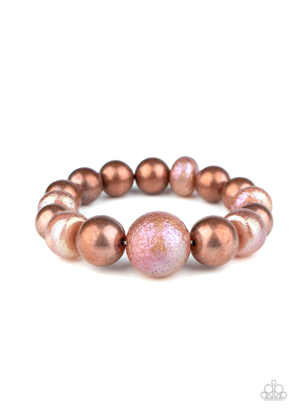 Starstruck Shimmer - Copper - Paparazzi Bracelet