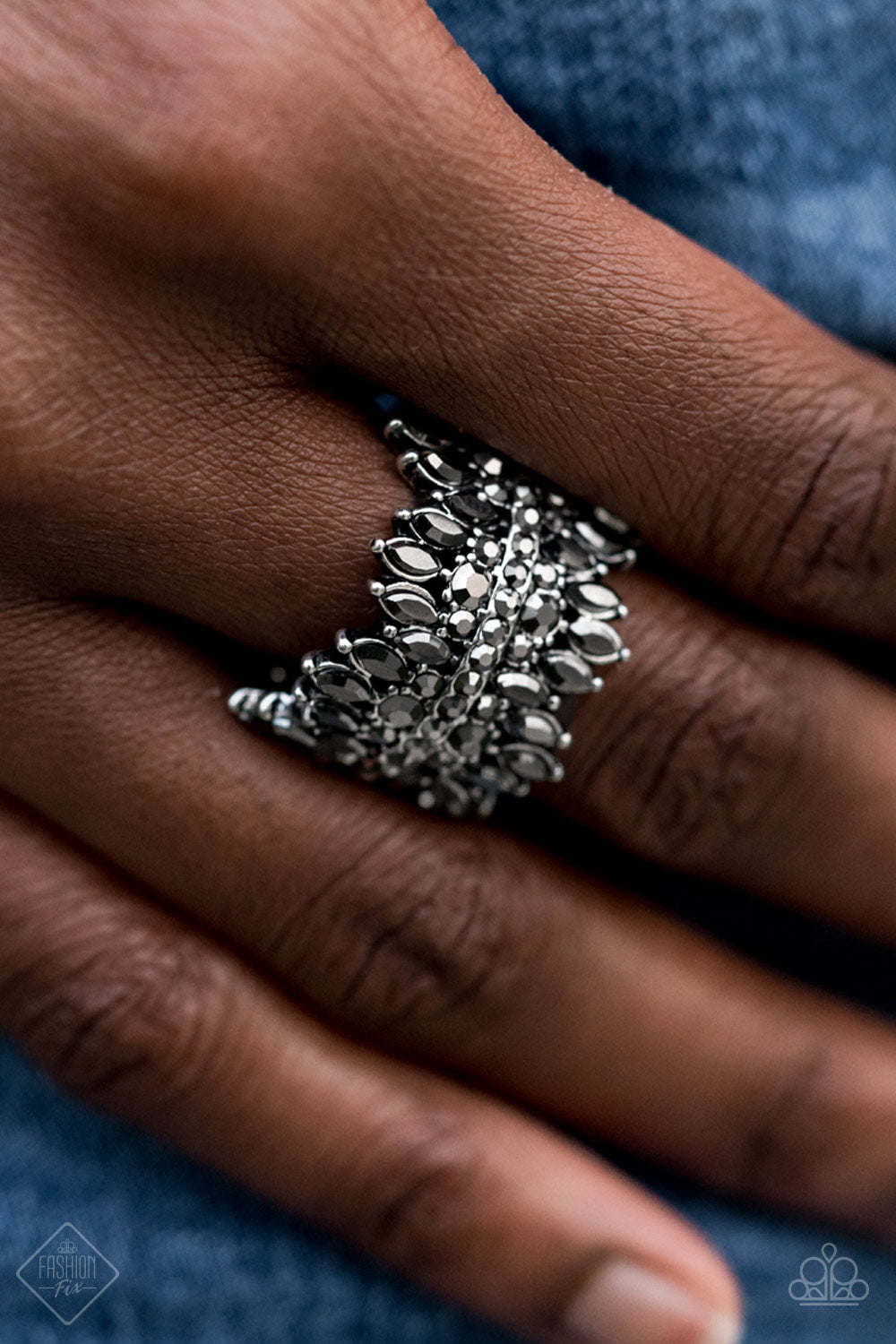 Cosmic Confetti - Silver - Paparazzi Ring