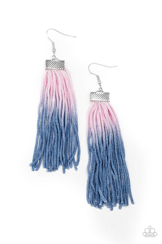 Dual Immersion - Pink - Paparazzi Earrings