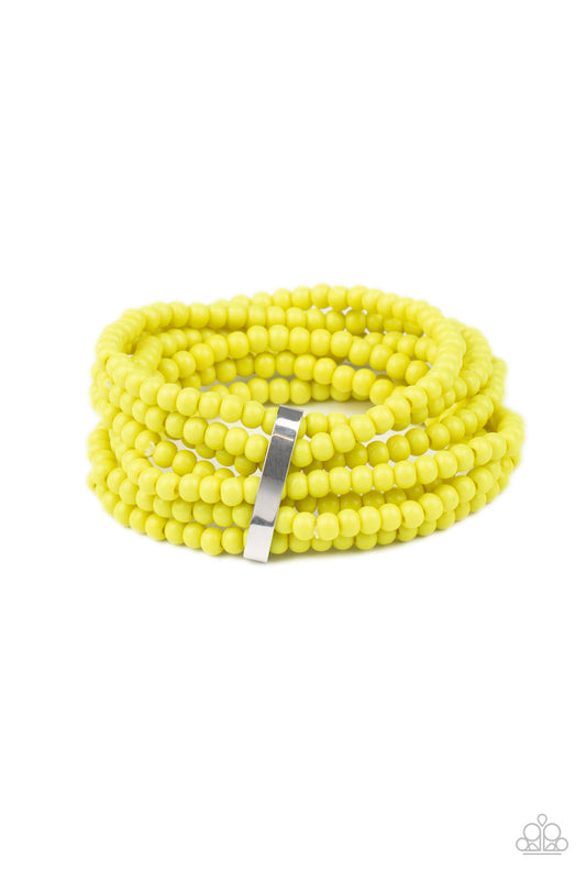 Thank Me Layer - Yellow Bracelet