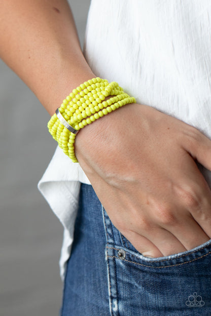 Thank Me Layer - Yellow Bracelet
