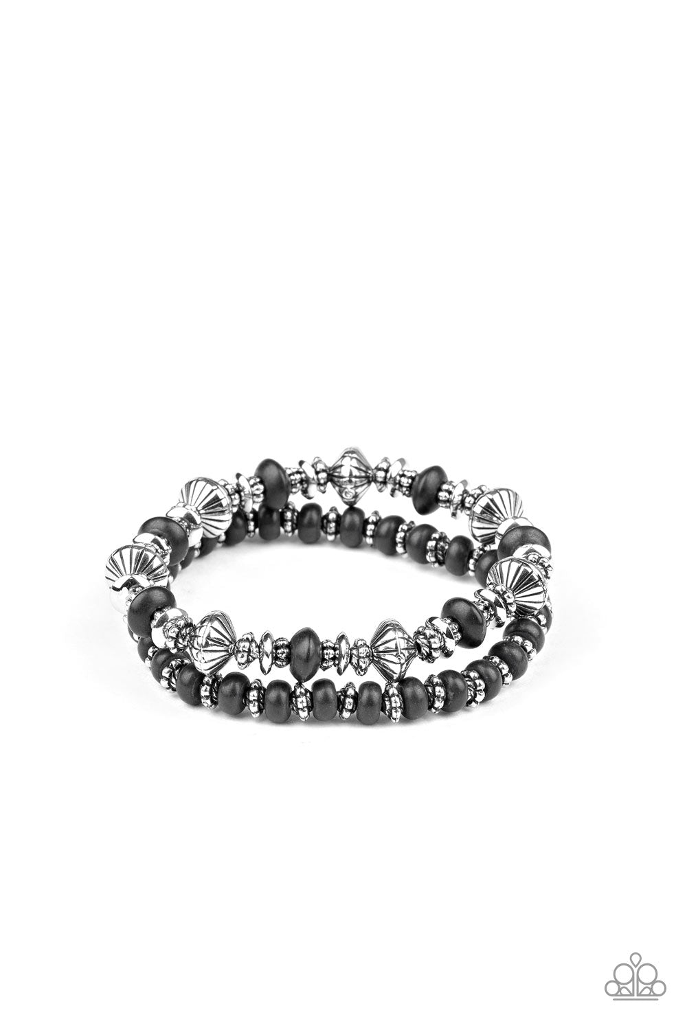 Cactus Quest - Black - Paparazzi Bracelet