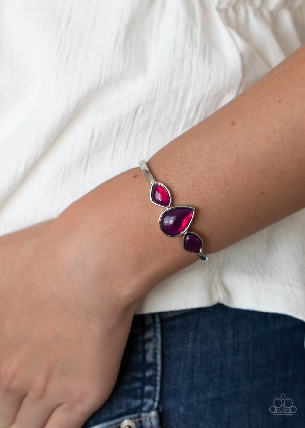 Boho Beach Babe - Purple - Paparazzi Bracelet