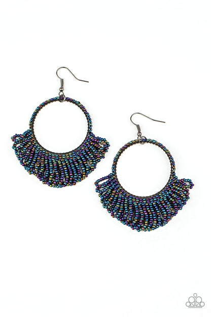 Can't BEAD-lieve My Eyes! - Multi - Paparazzi Earrings