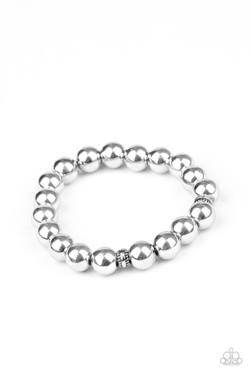 Resilience - Silver - Paparazzi  Bracelet