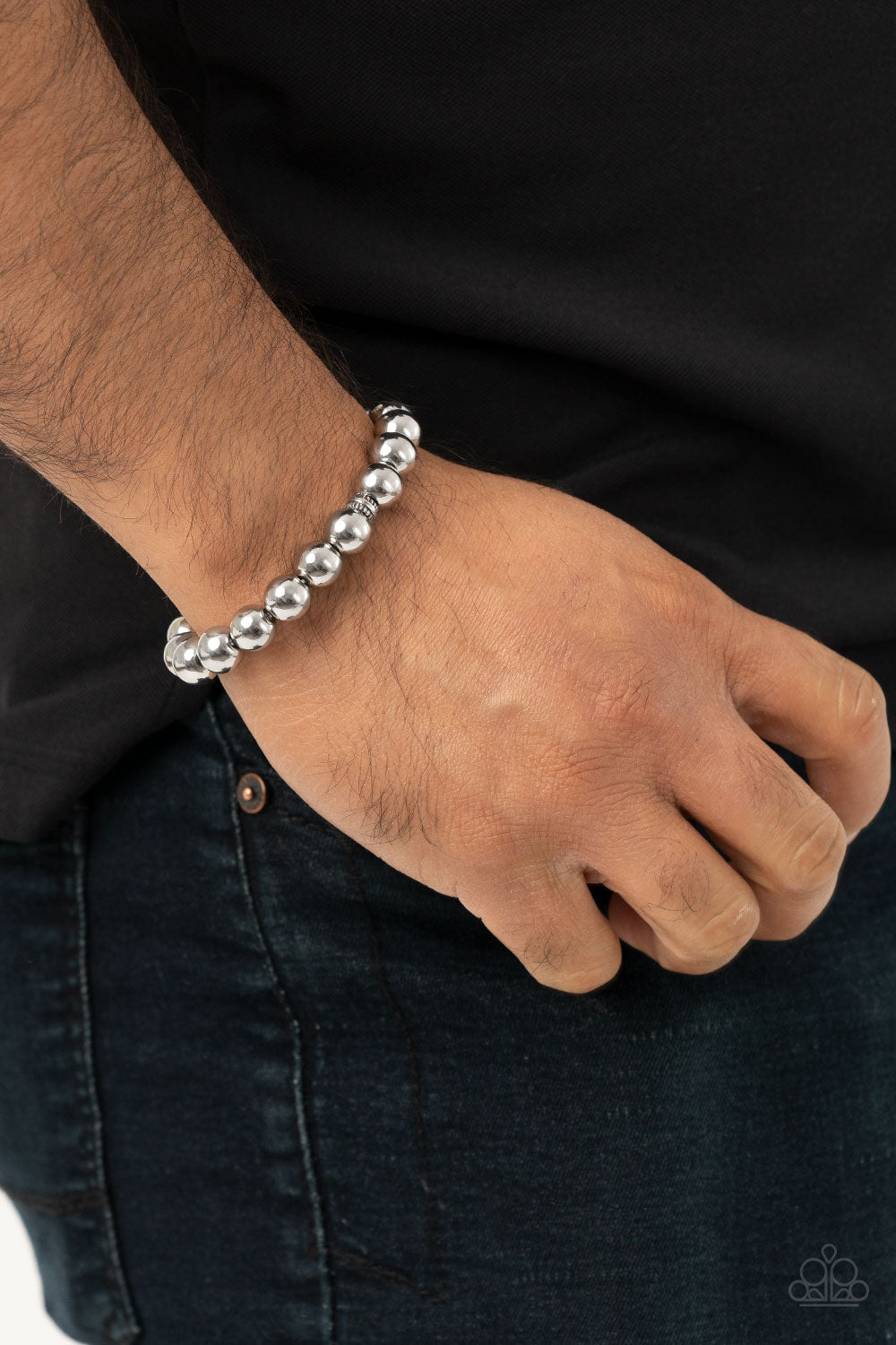 Resilience - Silver - Paparazzi  Bracelet