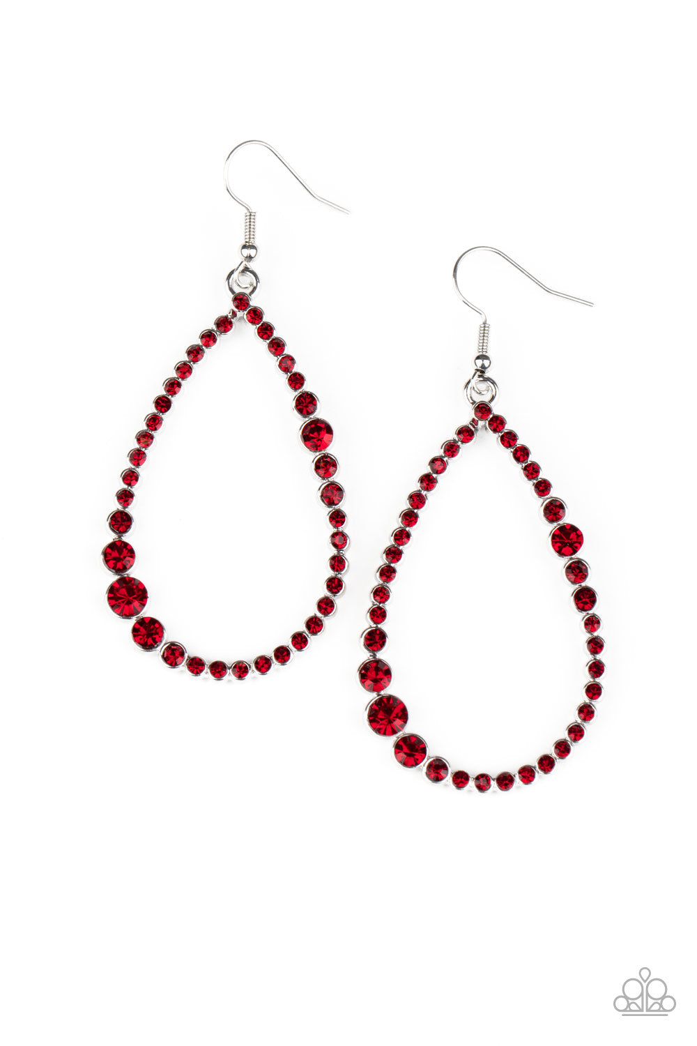 Diva Dimension - Red Fish Hook Earrings