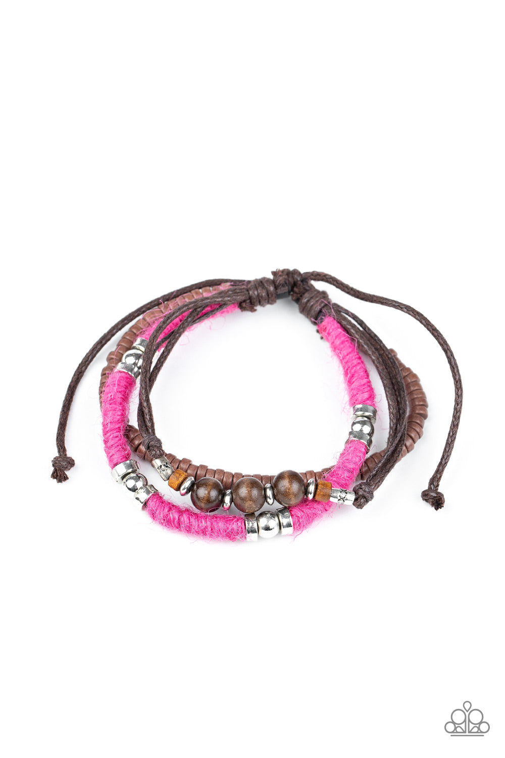 Totally Tiki - Pink - Paparazzi Bracelet