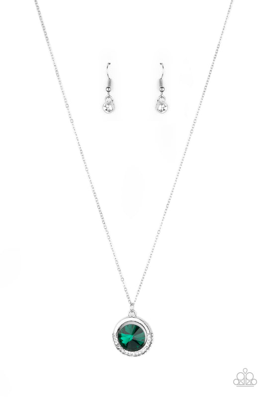 Trademark Twinkle - Green - Paparazzi Necklace