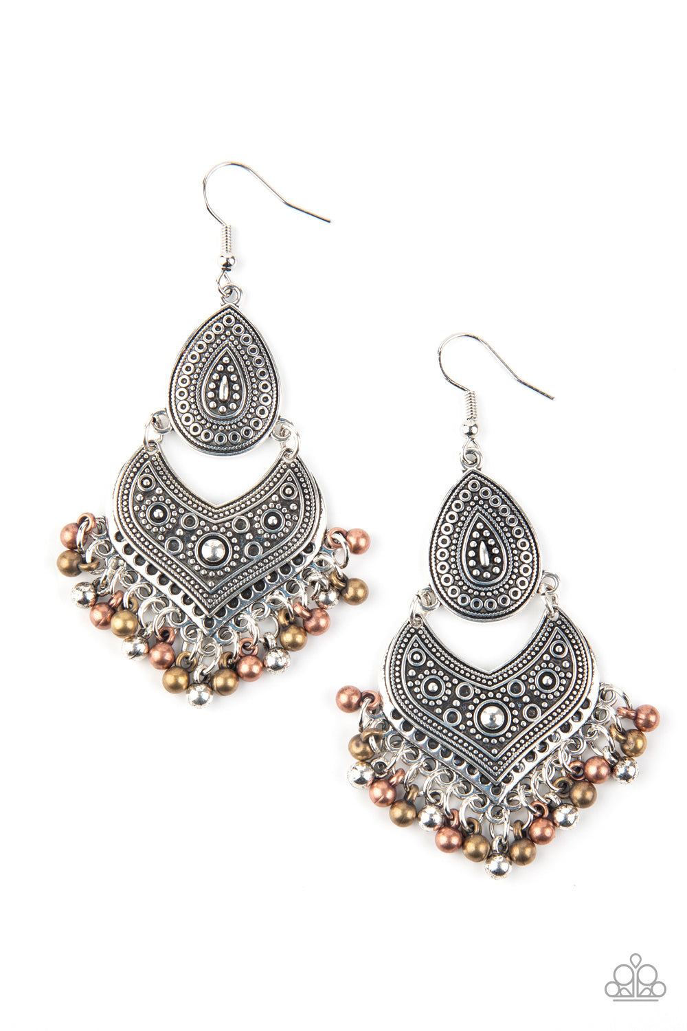 Music To My Ears - Multi - Paparazzi Earrings