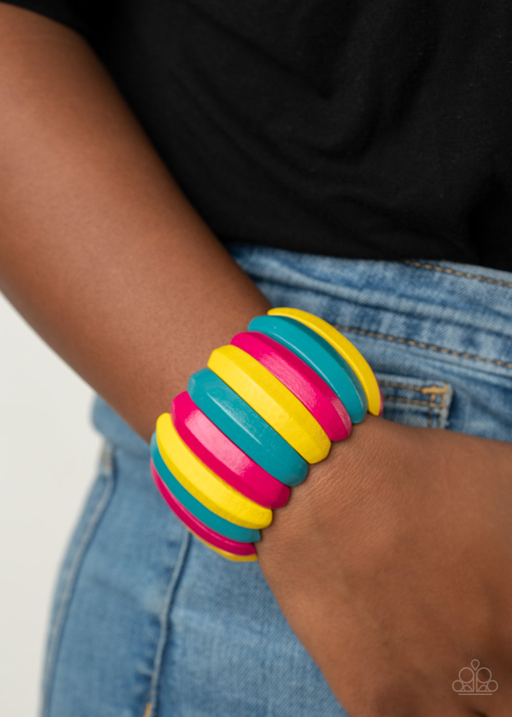 Colorfully Congo - Multi - Paparazzi Bracelet