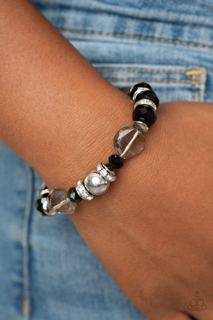 Treat Yourself - Black - Paparazzi Bracelet