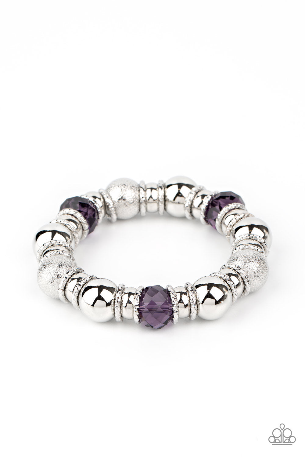 Take Your Best Shot - Purple - Paparazzi Bracelet