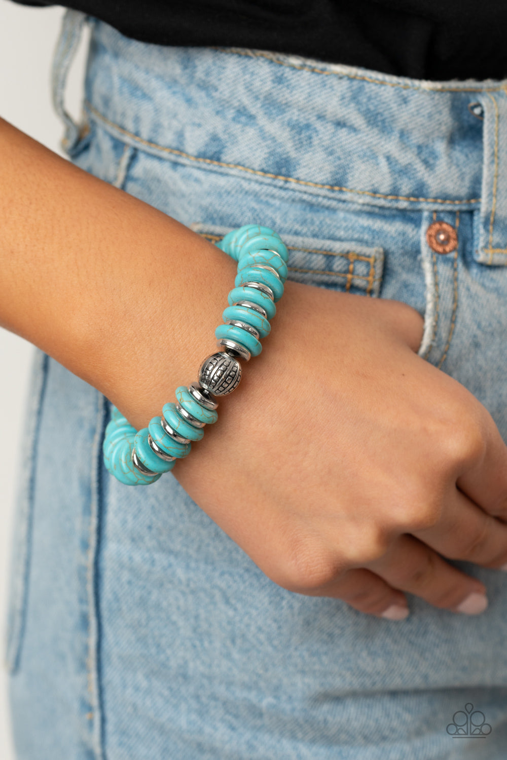 Eco Experience - Blue - Paparazzi Bracelet