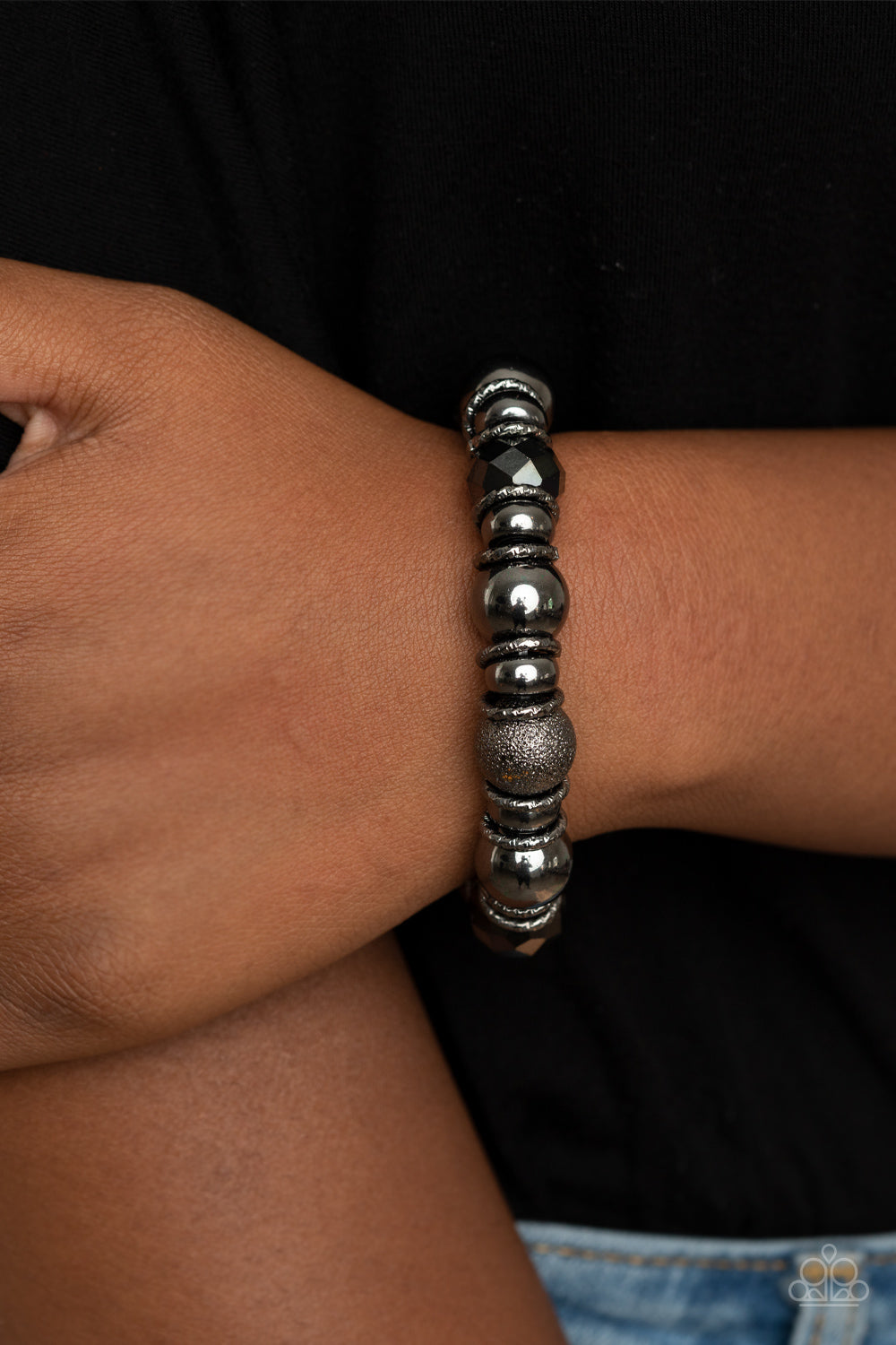 Take Your Best Shot - Black - Paparazzi Bracelet