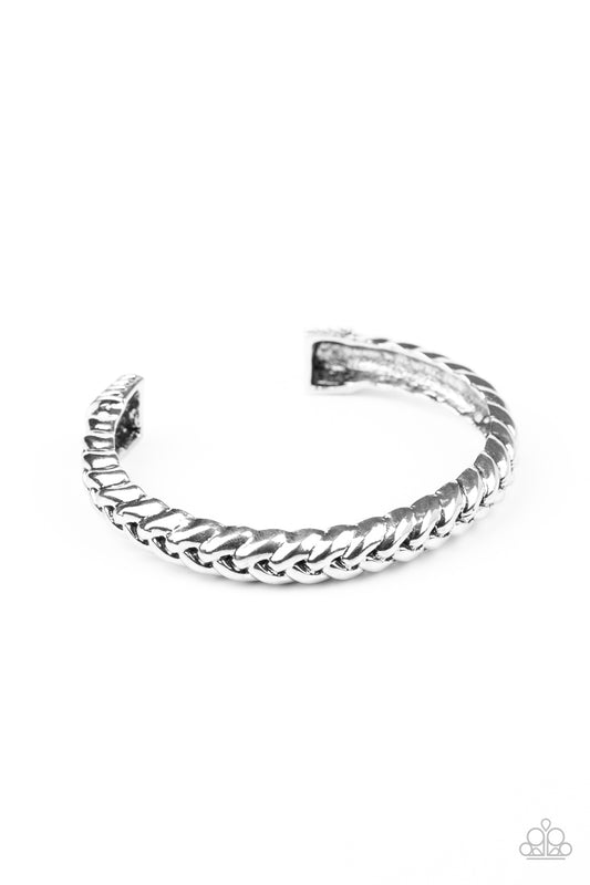 Tough as Nails - Silver - Paparazzi Bracelet