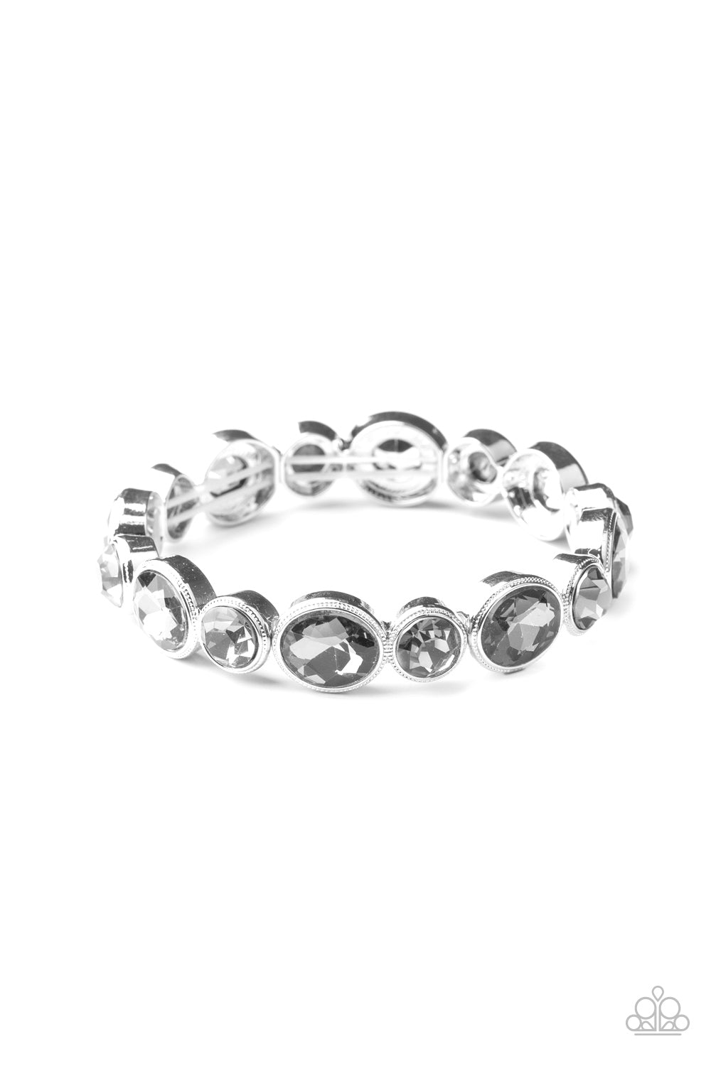 Still GLOWING Strong - Silver - Paparazzi Bracelet