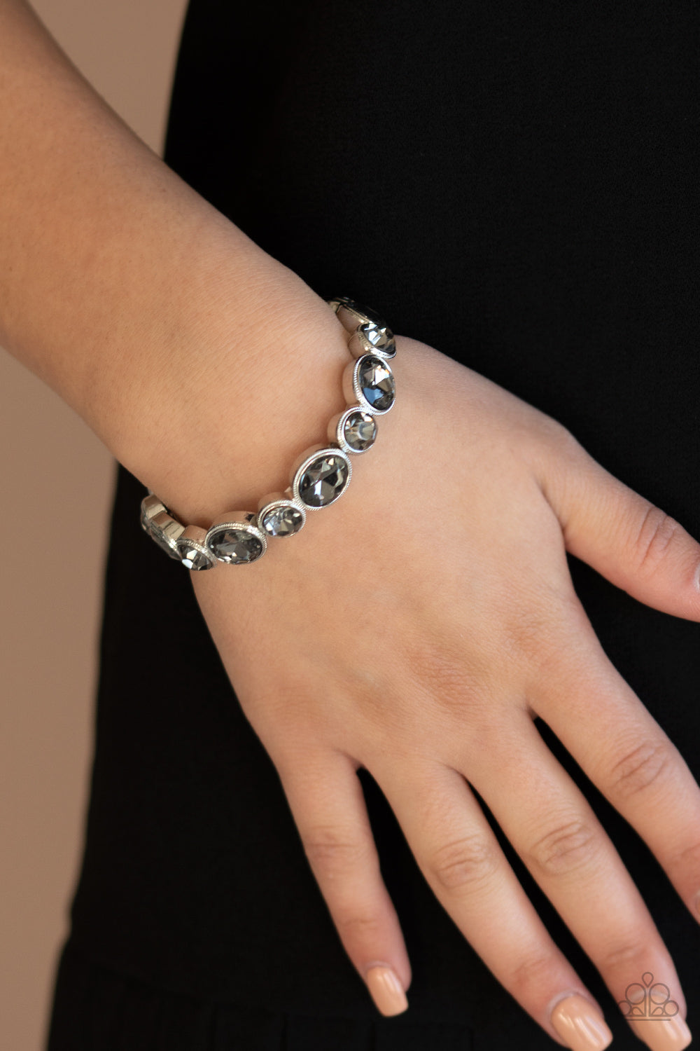 Still GLOWING Strong - Silver - Paparazzi Bracelet